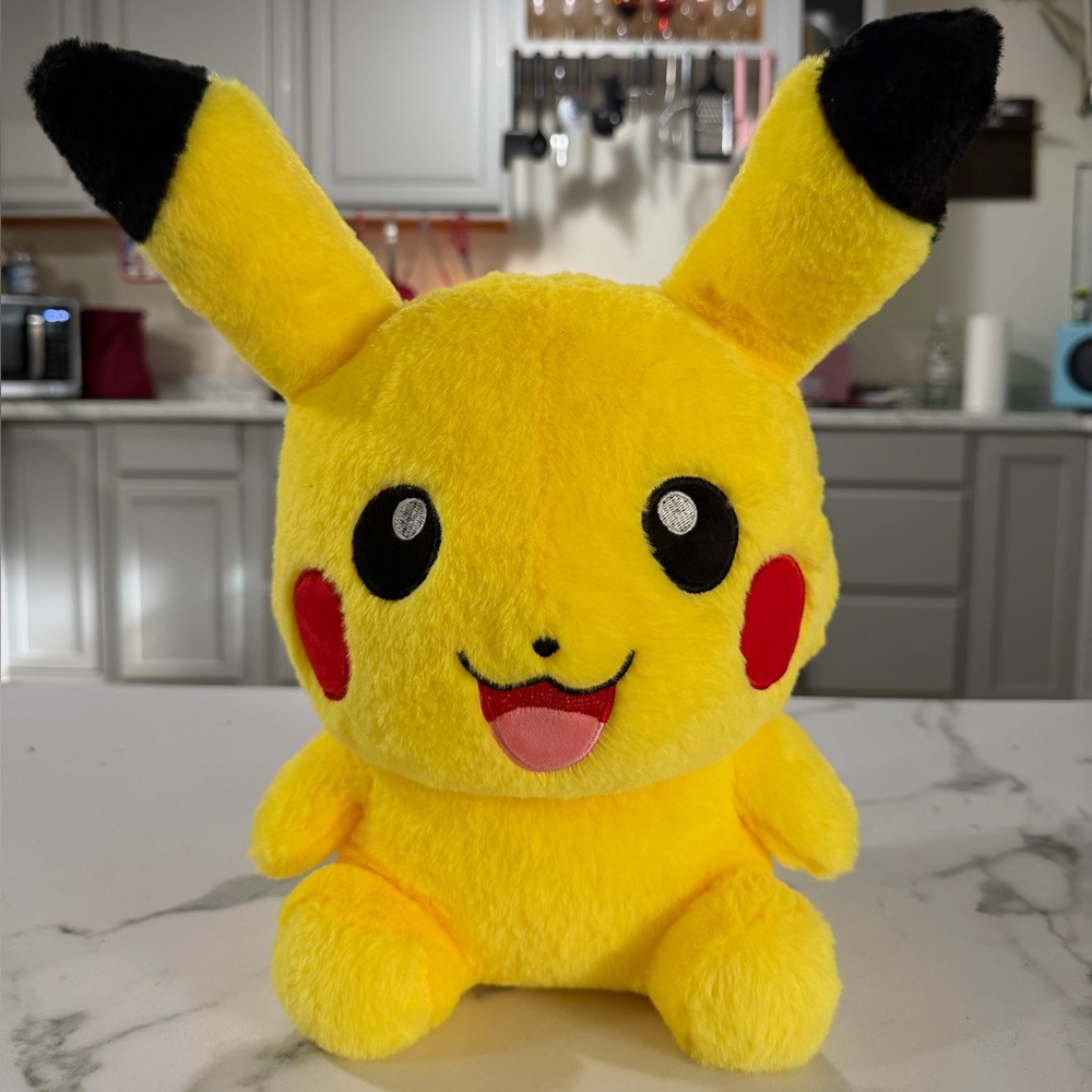 Pikachu Plush Backpack